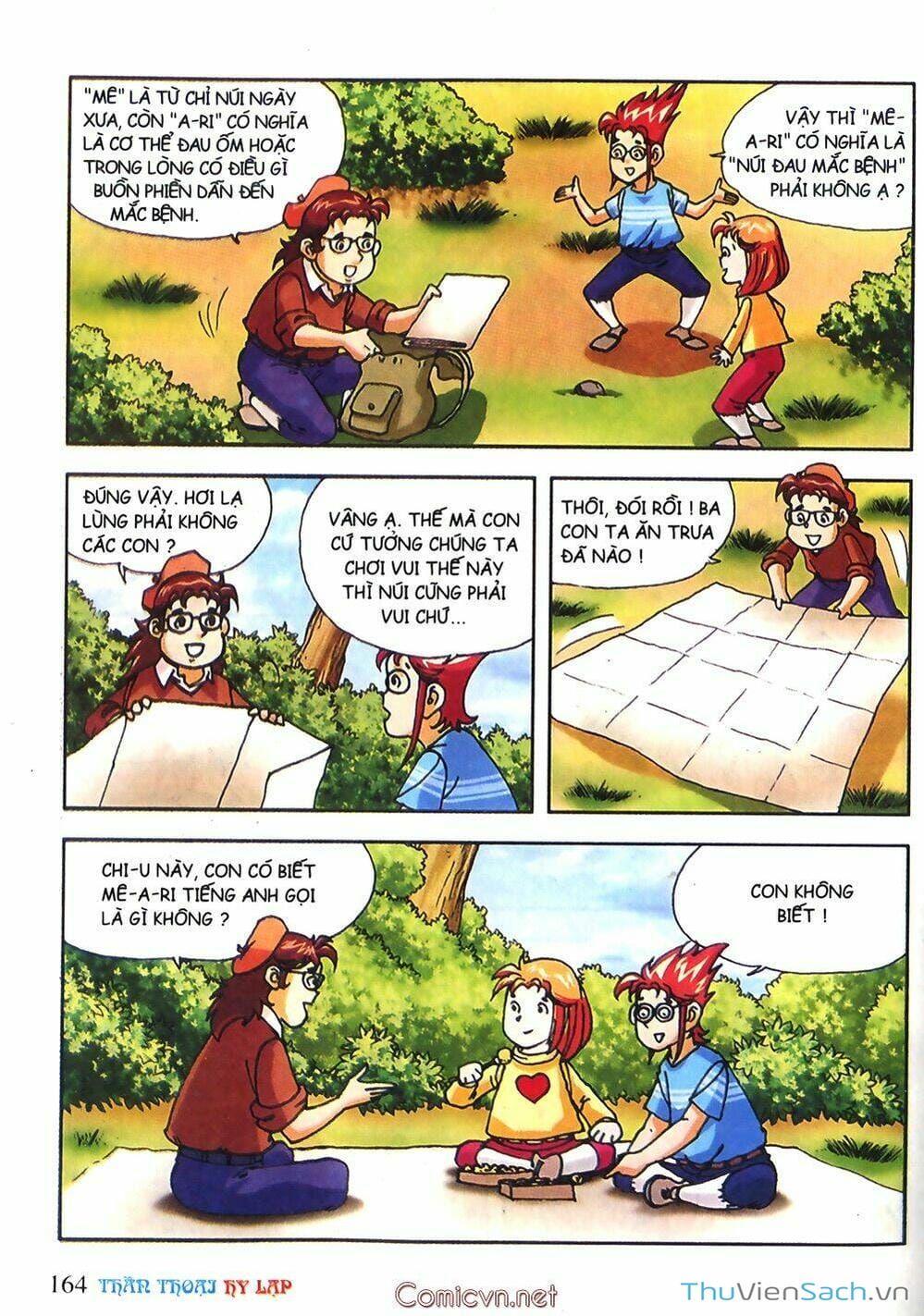 Truyện Tranh Thần Thoại Hy Lạp - Nguồn Gốc Các Vị Thần trang 3