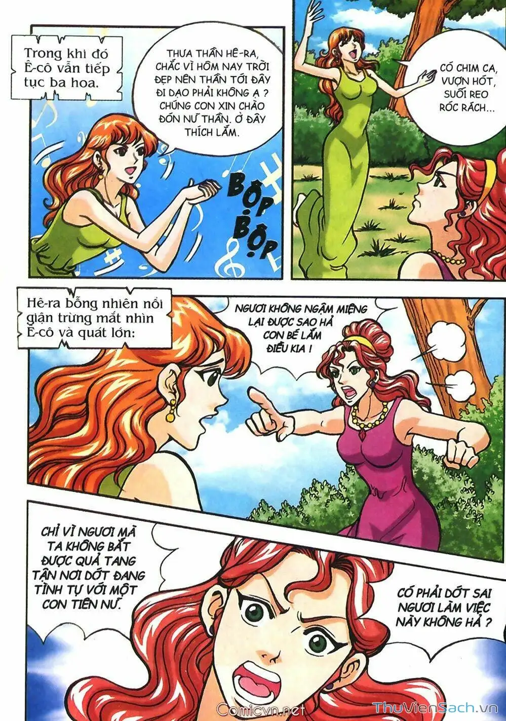 Truyện Tranh Thần Thoại Hy Lạp - Nguồn Gốc Các Vị Thần trang 3