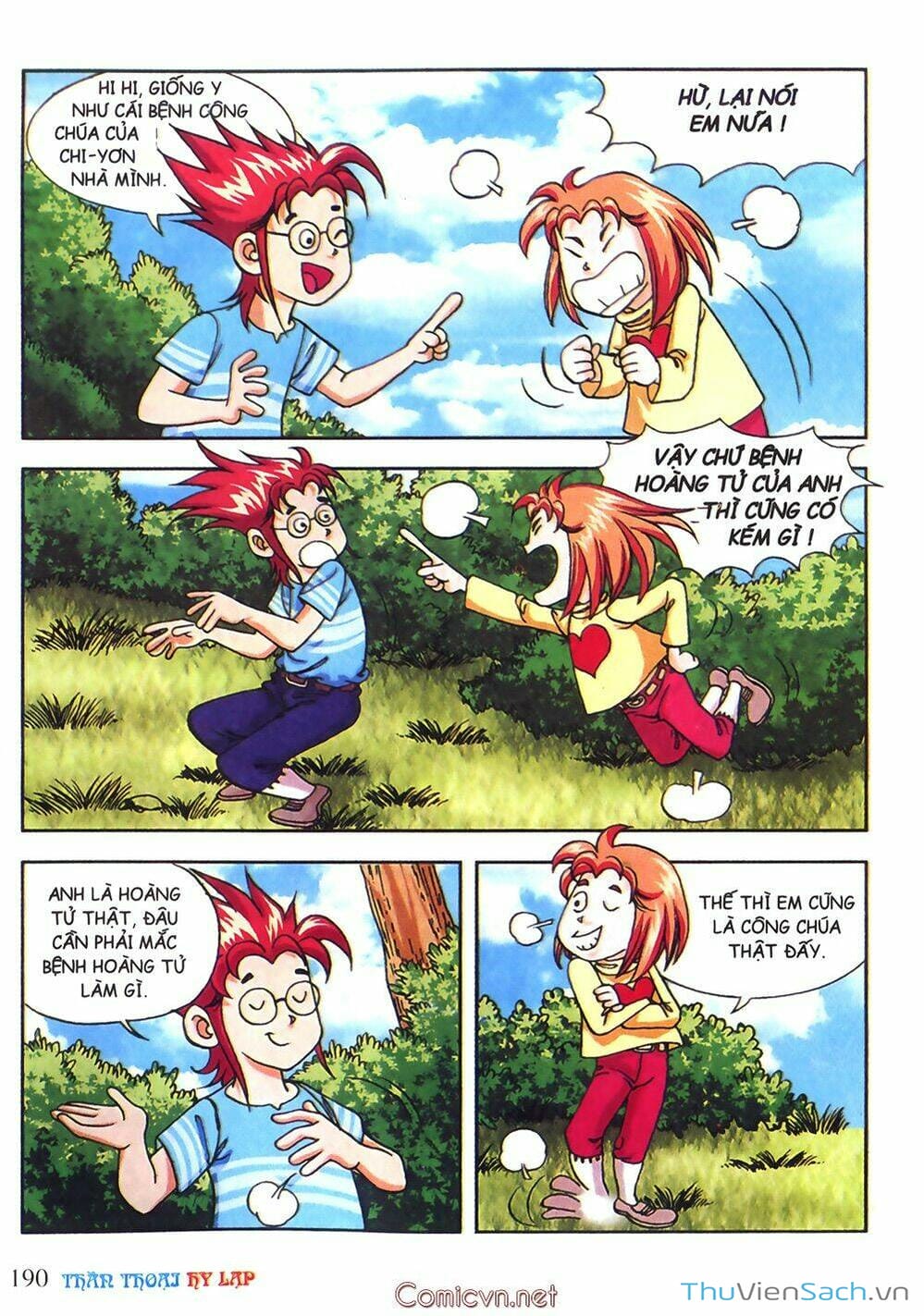 Truyện Tranh Thần Thoại Hy Lạp - Nguồn Gốc Các Vị Thần trang 3