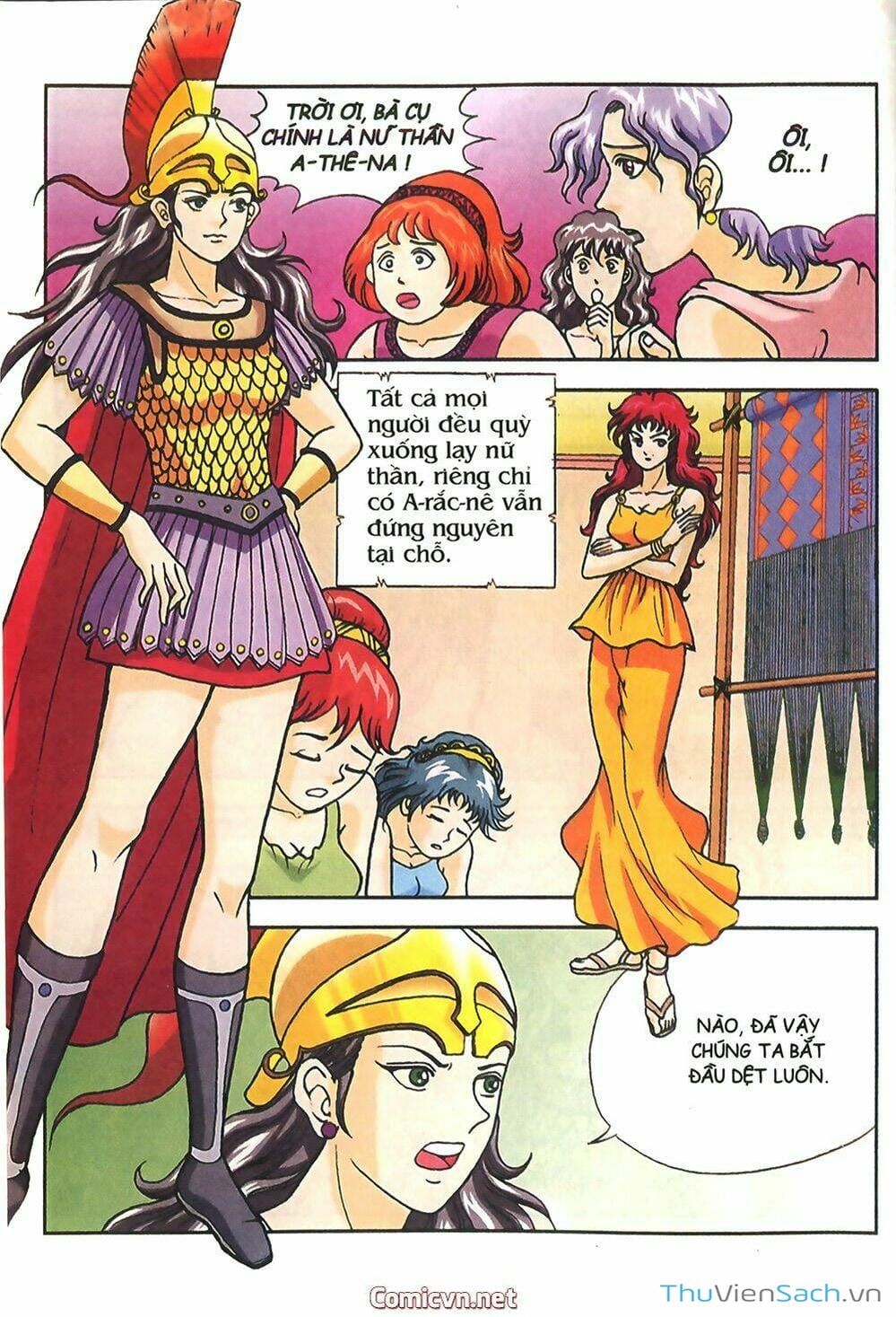 Truyện Tranh Thần Thoại Hy Lạp - Nguồn Gốc Các Vị Thần trang 3