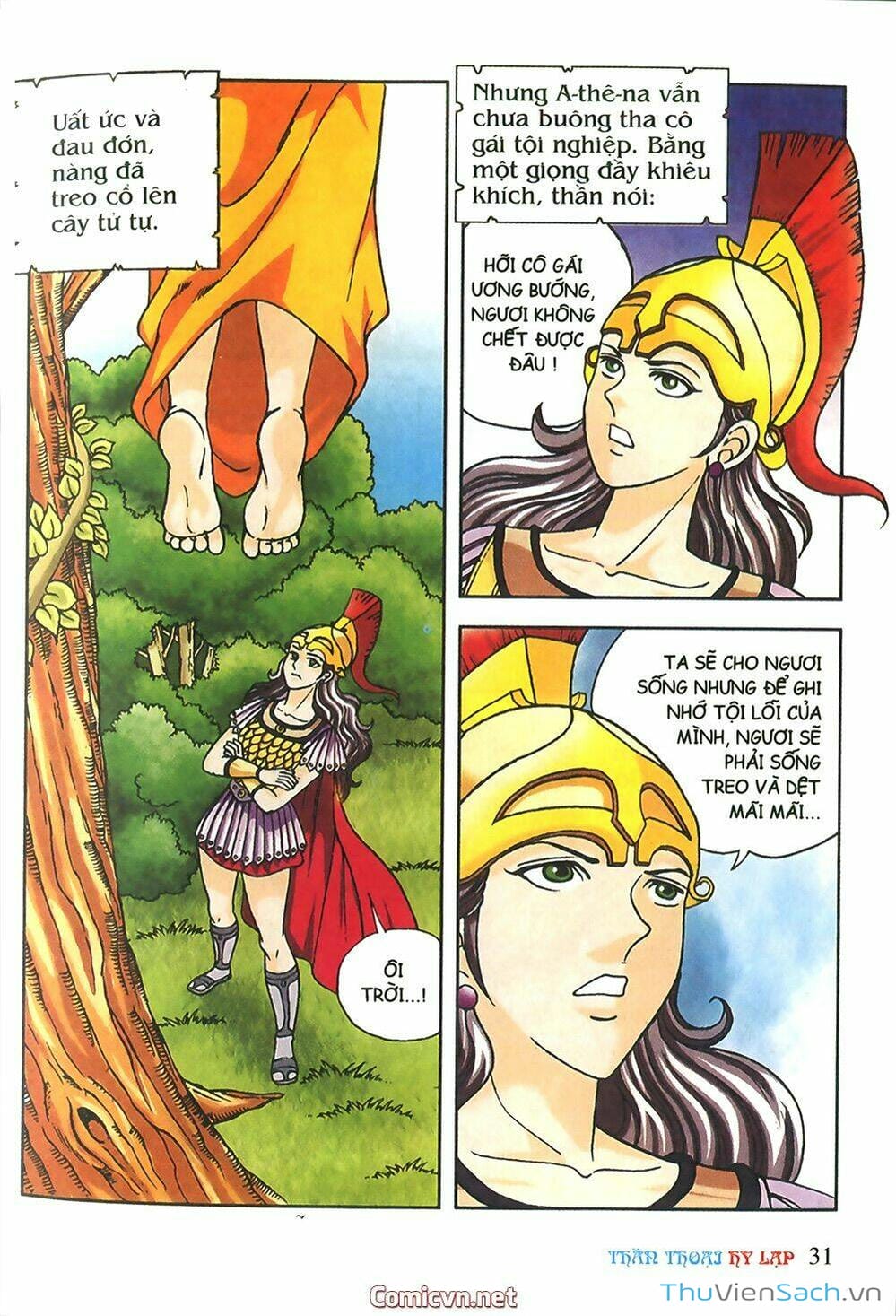 Truyện Tranh Thần Thoại Hy Lạp - Nguồn Gốc Các Vị Thần trang 3