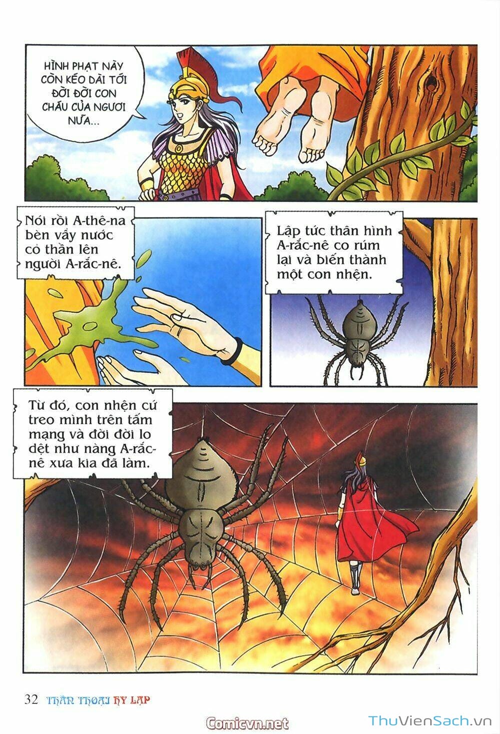 Truyện Tranh Thần Thoại Hy Lạp - Nguồn Gốc Các Vị Thần trang 3