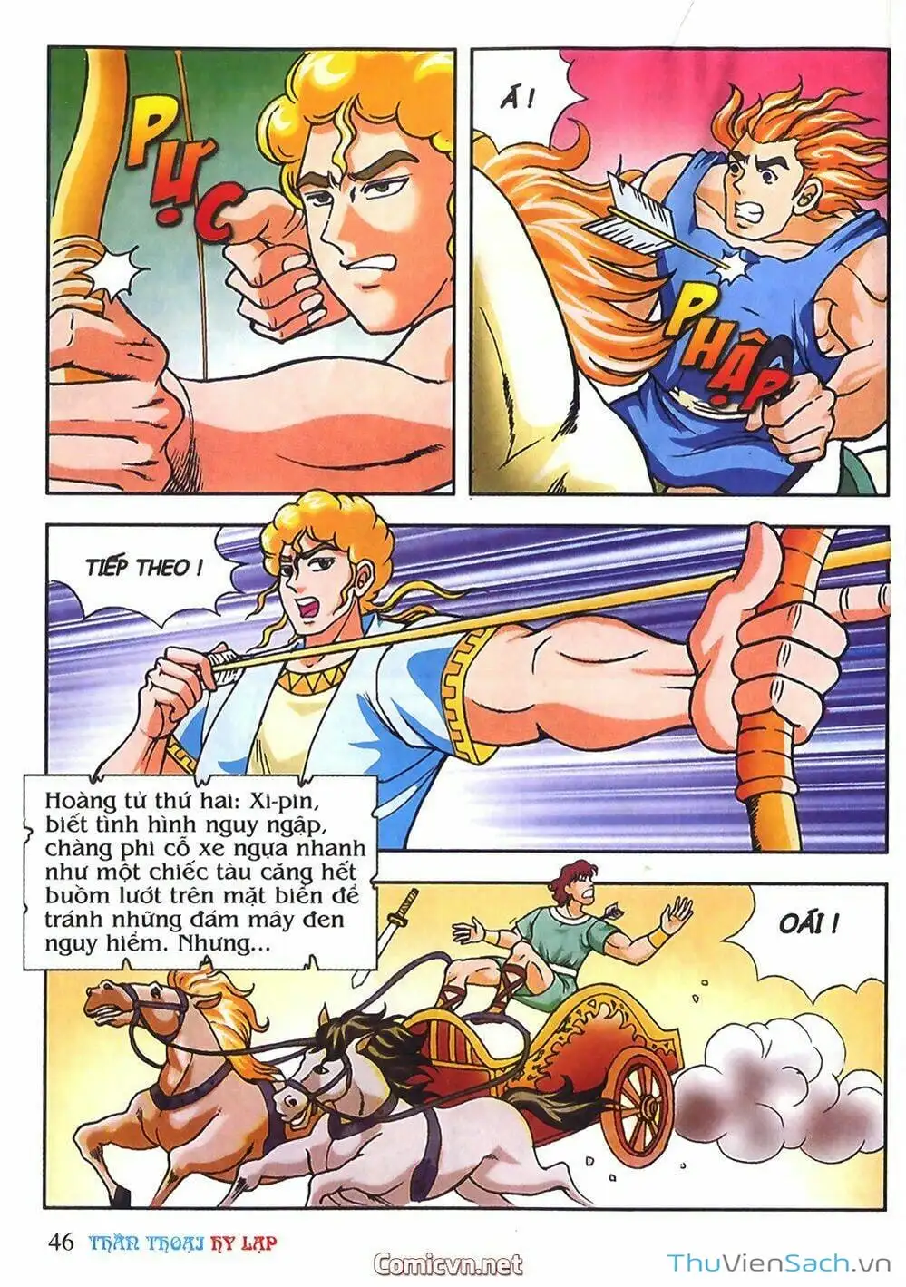 Truyện Tranh Thần Thoại Hy Lạp - Nguồn Gốc Các Vị Thần trang 3