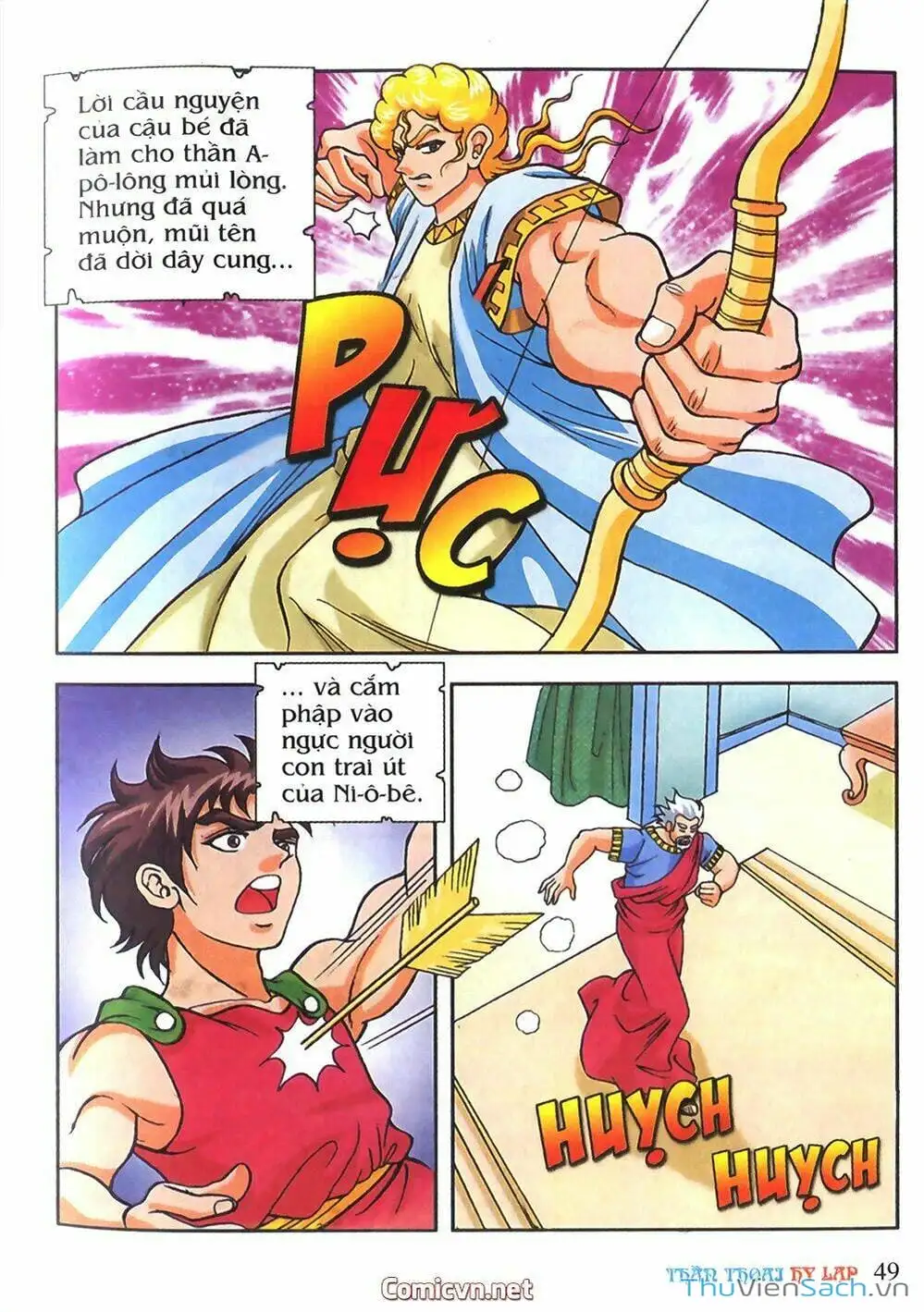 Truyện Tranh Thần Thoại Hy Lạp - Nguồn Gốc Các Vị Thần trang 3