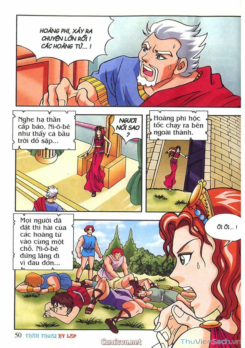 Truyện Tranh Thần Thoại Hy Lạp - Nguồn Gốc Các Vị Thần trang 3