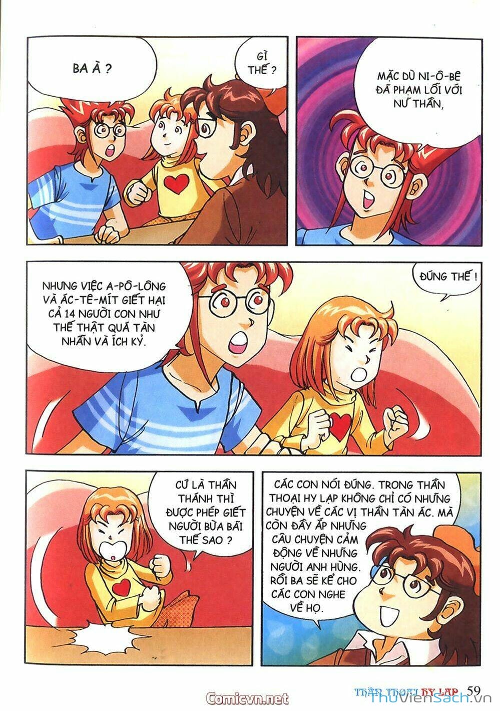 Truyện Tranh Thần Thoại Hy Lạp - Nguồn Gốc Các Vị Thần trang 3