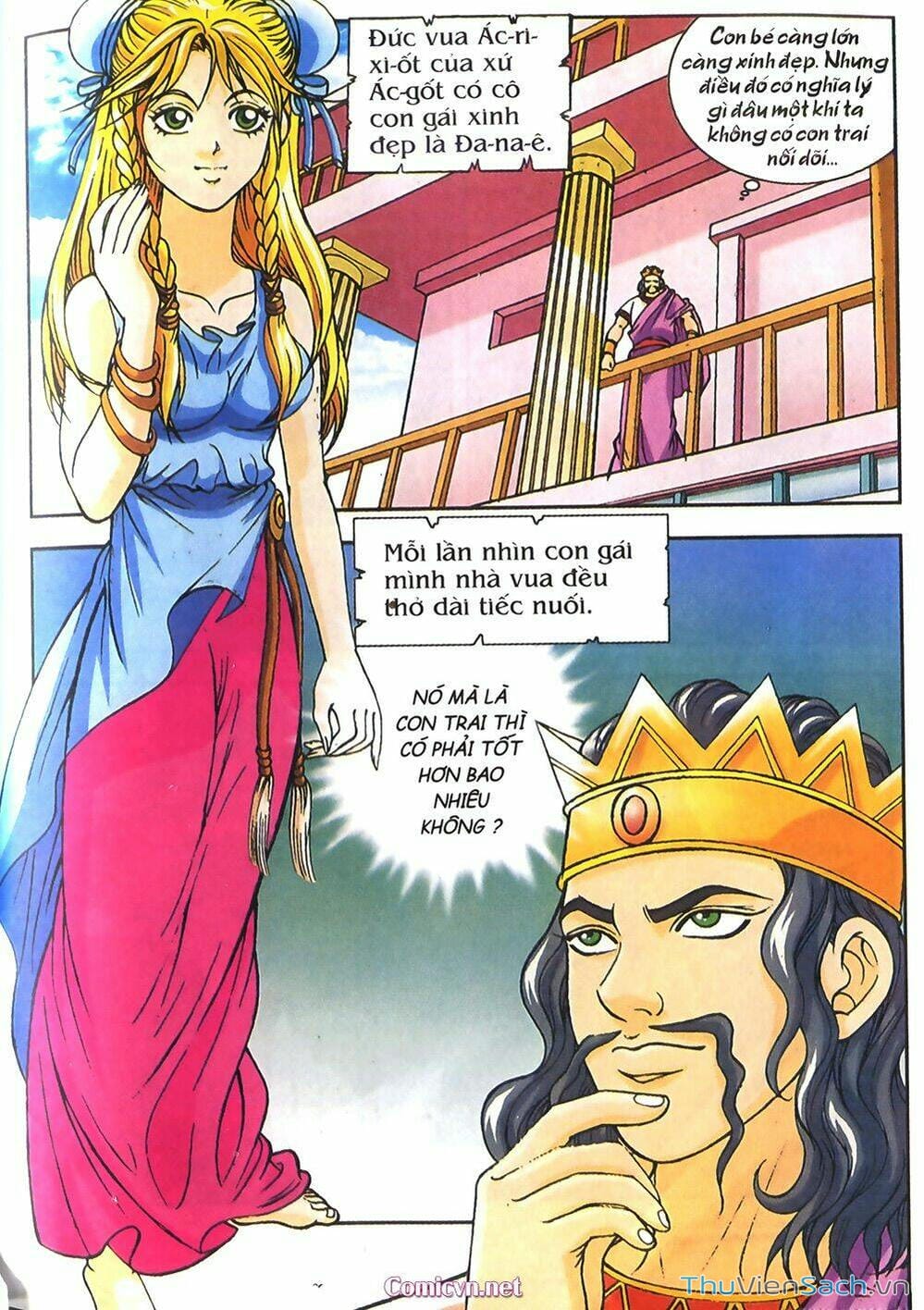 Truyện Tranh Thần Thoại Hy Lạp - Nguồn Gốc Các Vị Thần trang 3