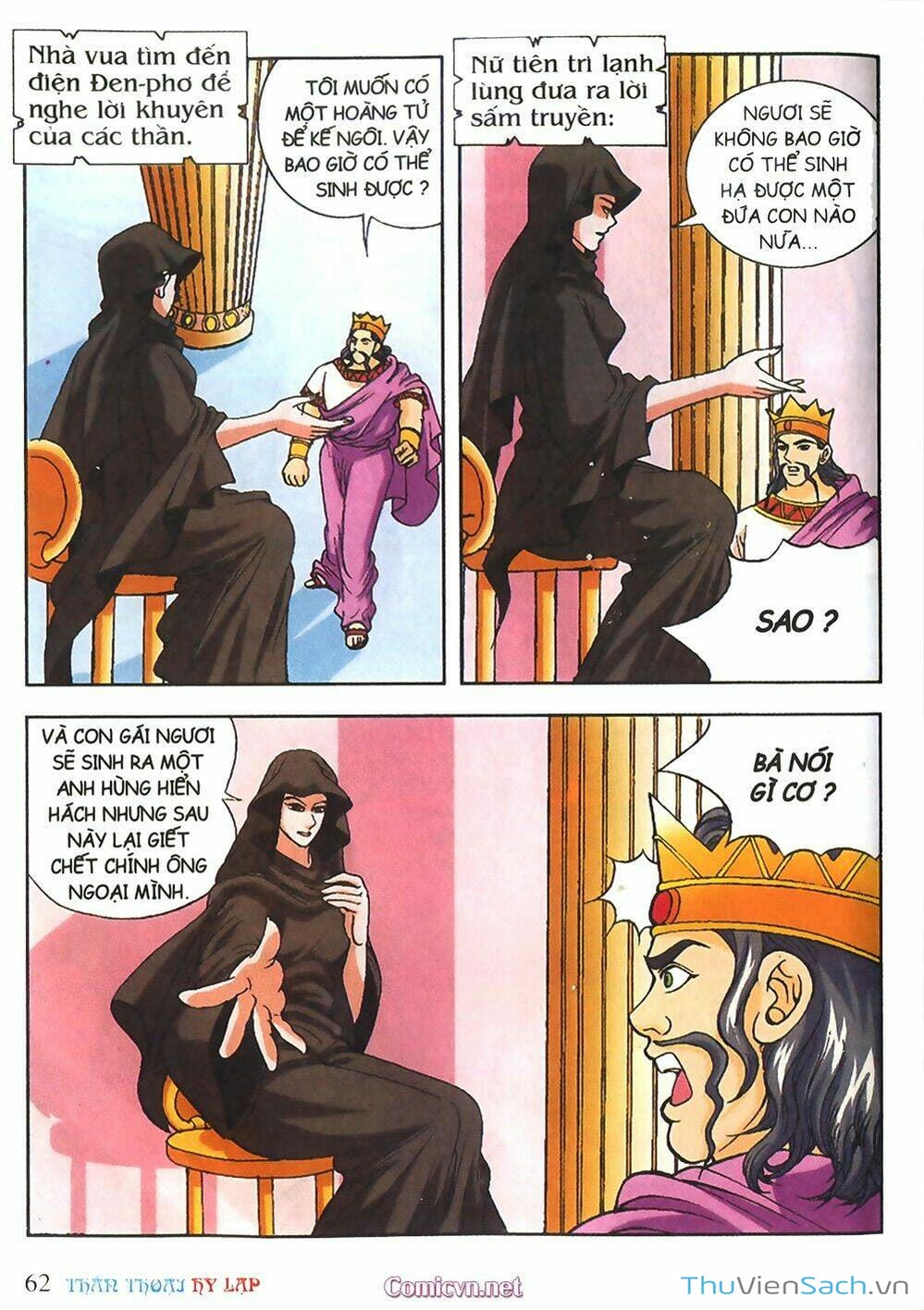 Truyện Tranh Thần Thoại Hy Lạp - Nguồn Gốc Các Vị Thần trang 3