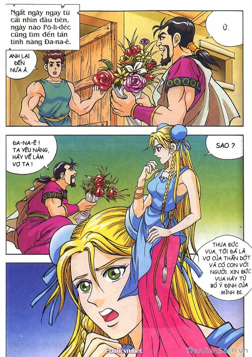 Truyện Tranh Thần Thoại Hy Lạp - Nguồn Gốc Các Vị Thần trang 3