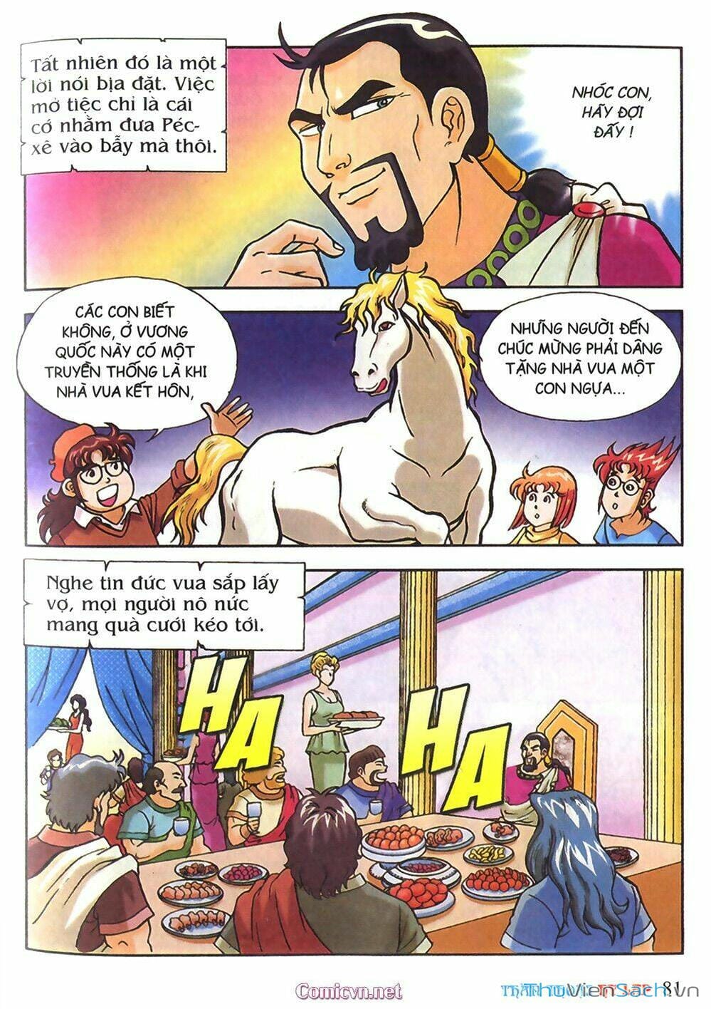 Truyện Tranh Thần Thoại Hy Lạp - Nguồn Gốc Các Vị Thần trang 3