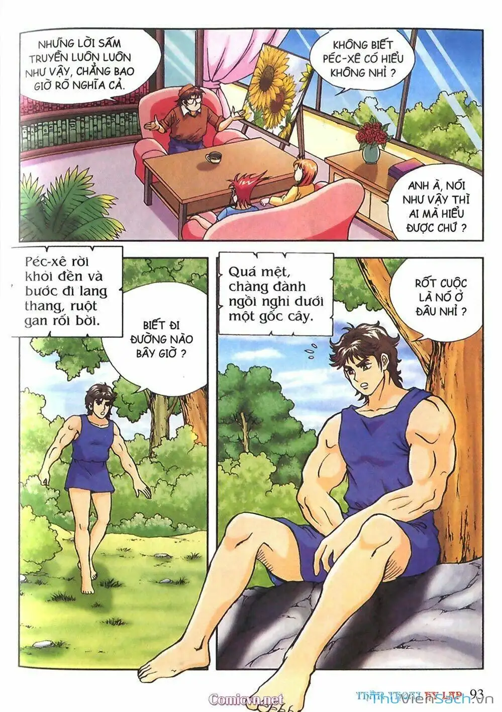 Truyện Tranh Thần Thoại Hy Lạp - Nguồn Gốc Các Vị Thần trang 3