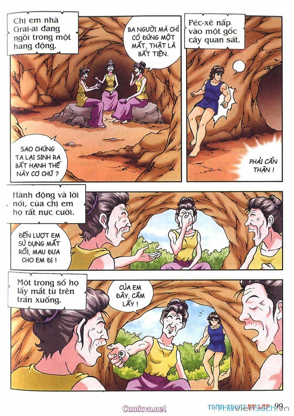 Truyện Tranh Thần Thoại Hy Lạp - Nguồn Gốc Các Vị Thần trang 3