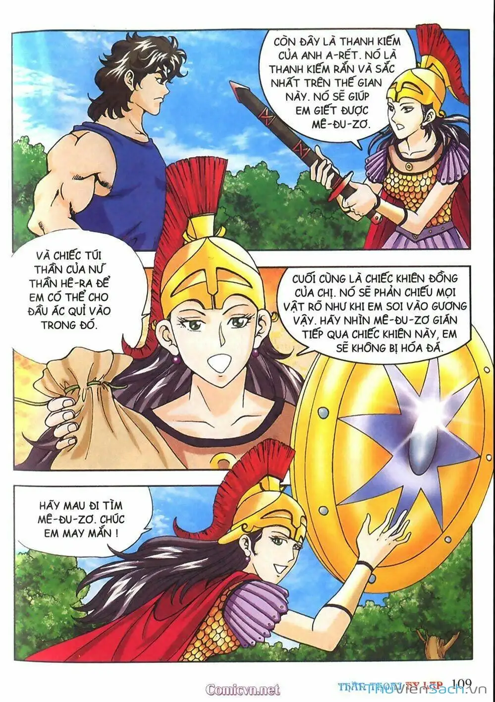 Truyện Tranh Thần Thoại Hy Lạp - Nguồn Gốc Các Vị Thần trang 3