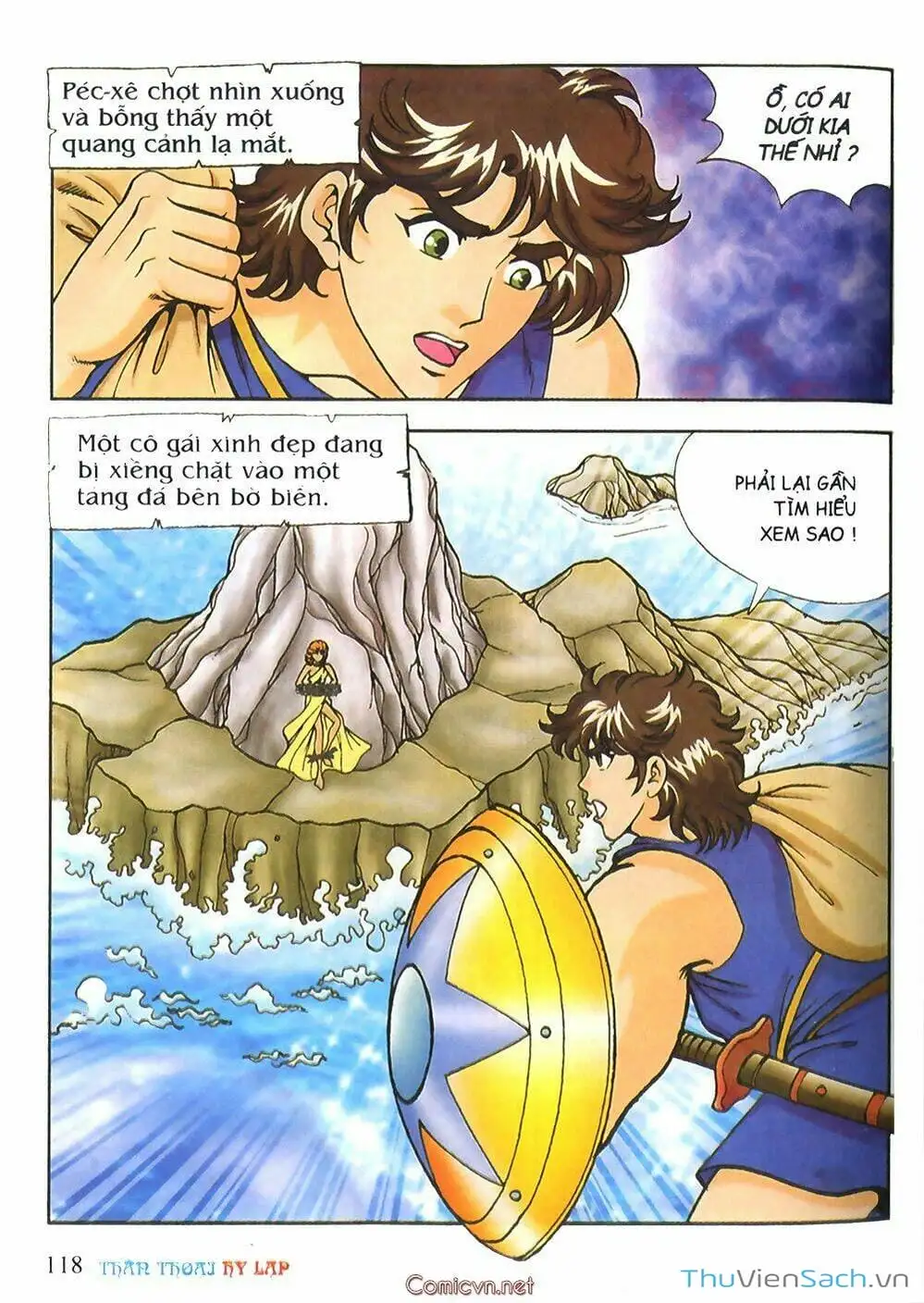 Truyện Tranh Thần Thoại Hy Lạp - Nguồn Gốc Các Vị Thần trang 3