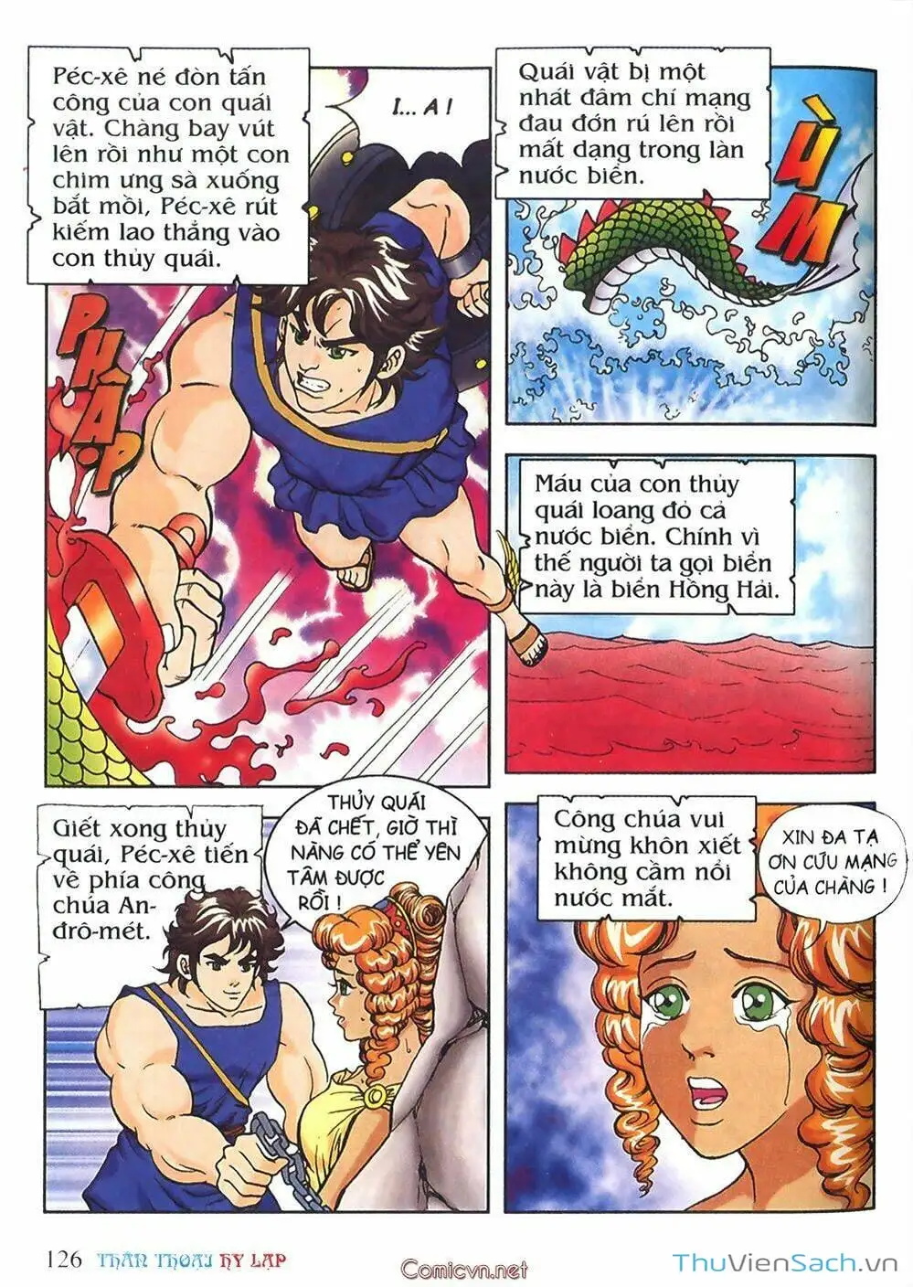 Truyện Tranh Thần Thoại Hy Lạp - Nguồn Gốc Các Vị Thần trang 3