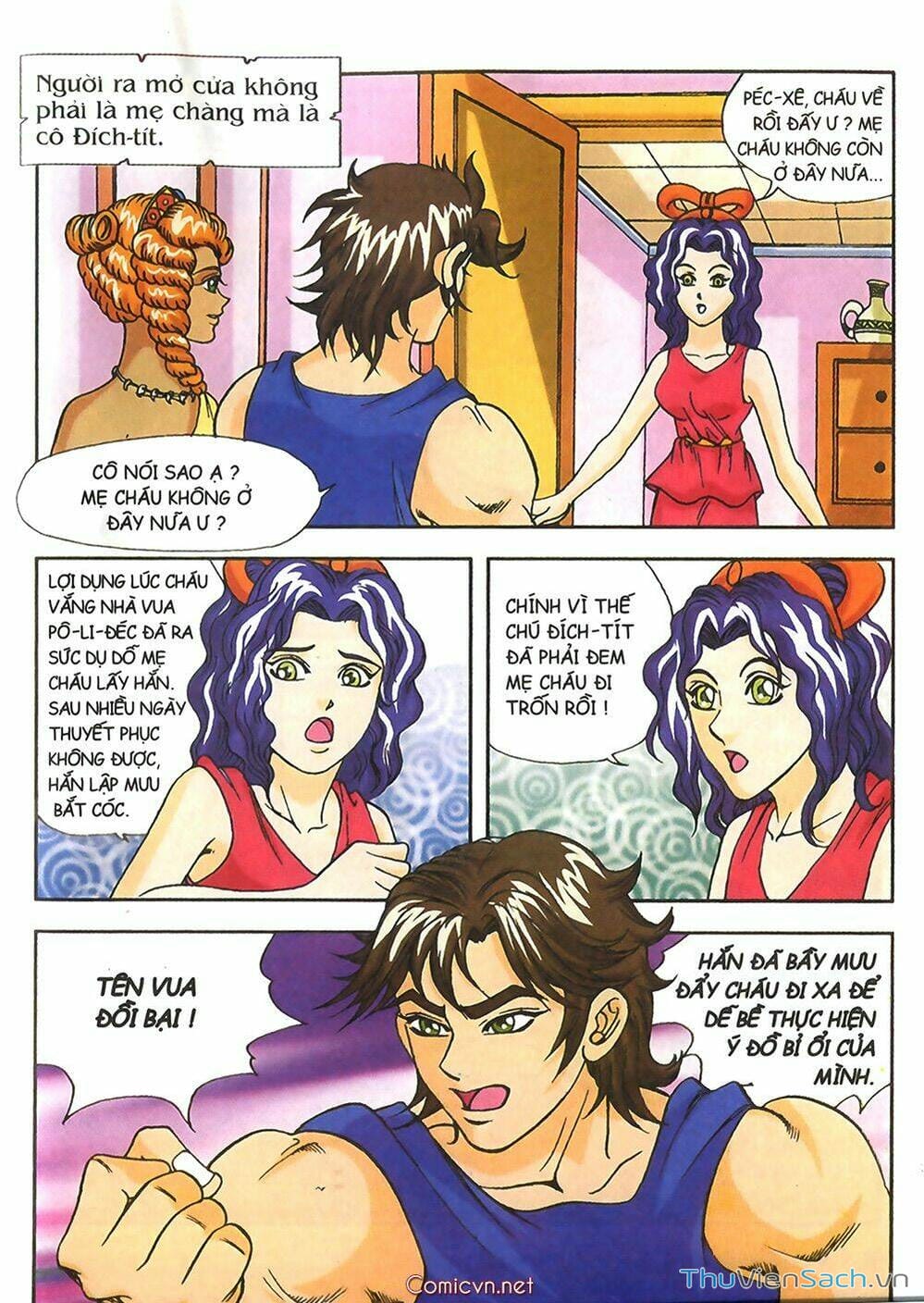 Truyện Tranh Thần Thoại Hy Lạp - Nguồn Gốc Các Vị Thần trang 3