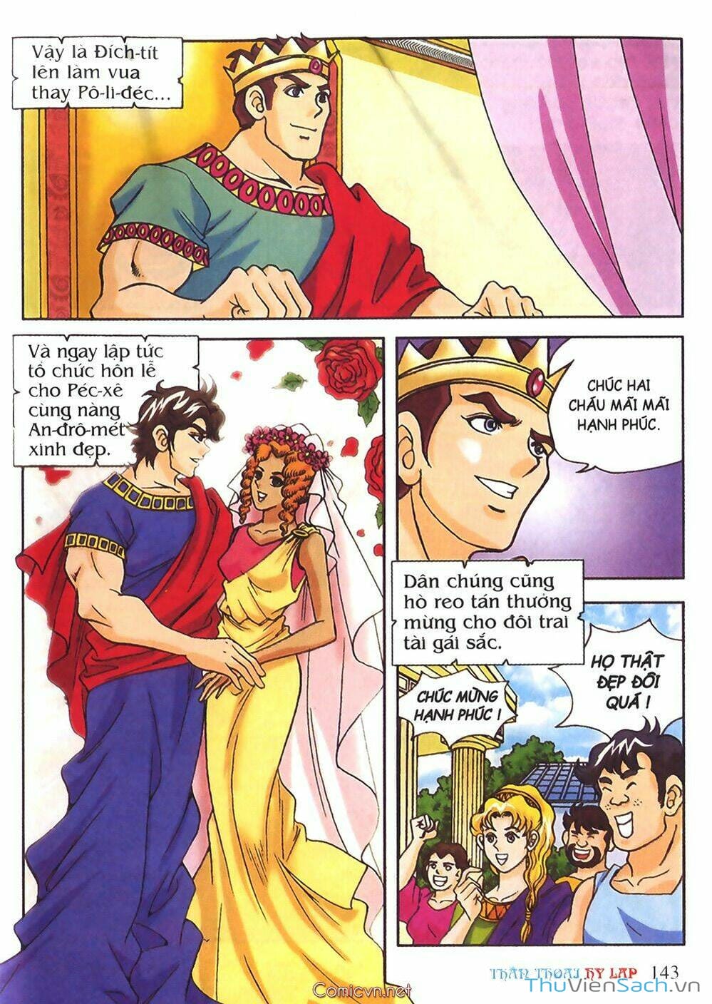 Truyện Tranh Thần Thoại Hy Lạp - Nguồn Gốc Các Vị Thần trang 3