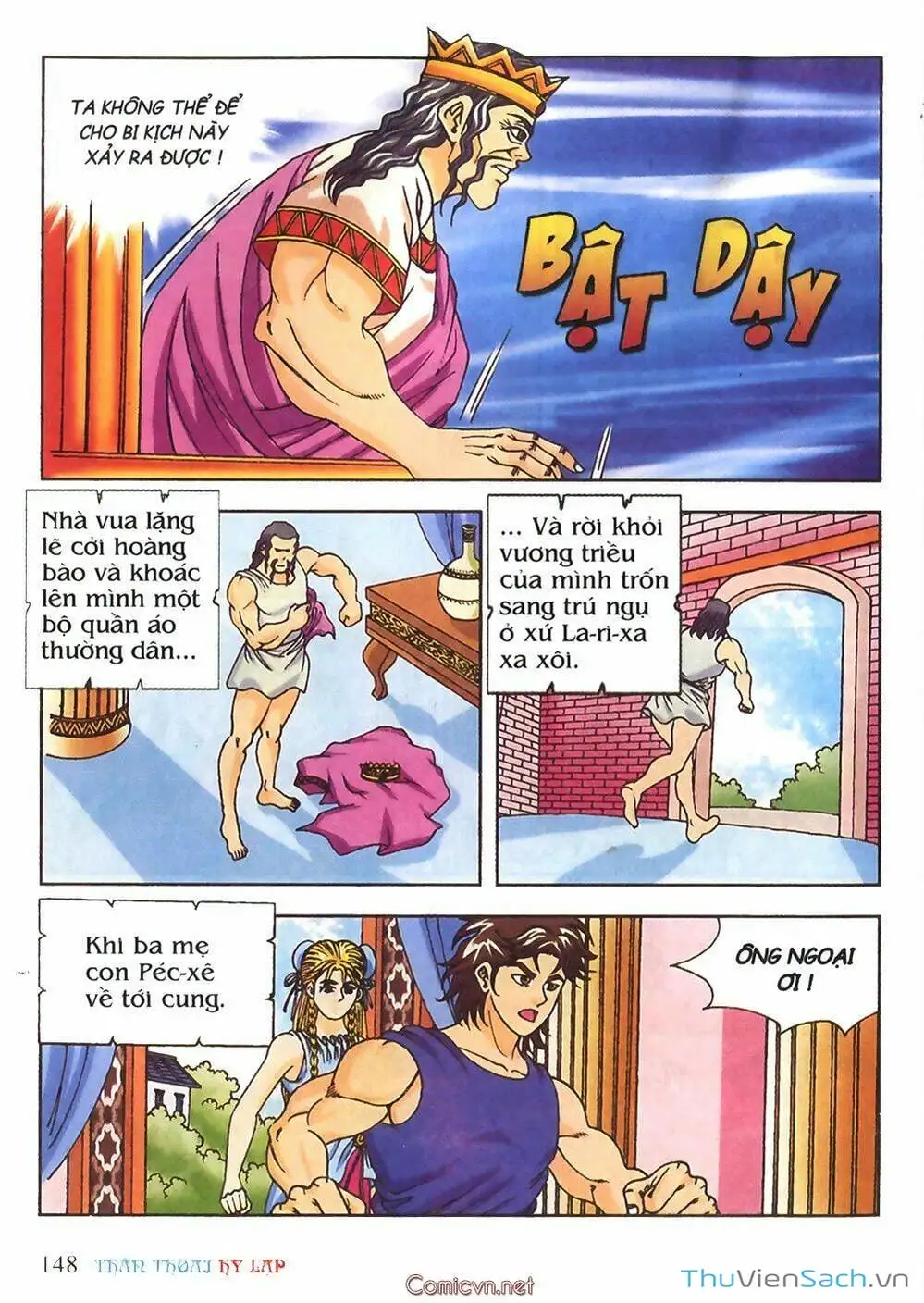 Truyện Tranh Thần Thoại Hy Lạp - Nguồn Gốc Các Vị Thần trang 3