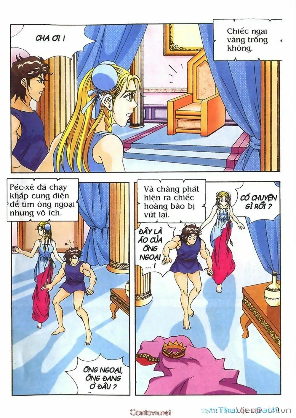 Truyện Tranh Thần Thoại Hy Lạp - Nguồn Gốc Các Vị Thần trang 3