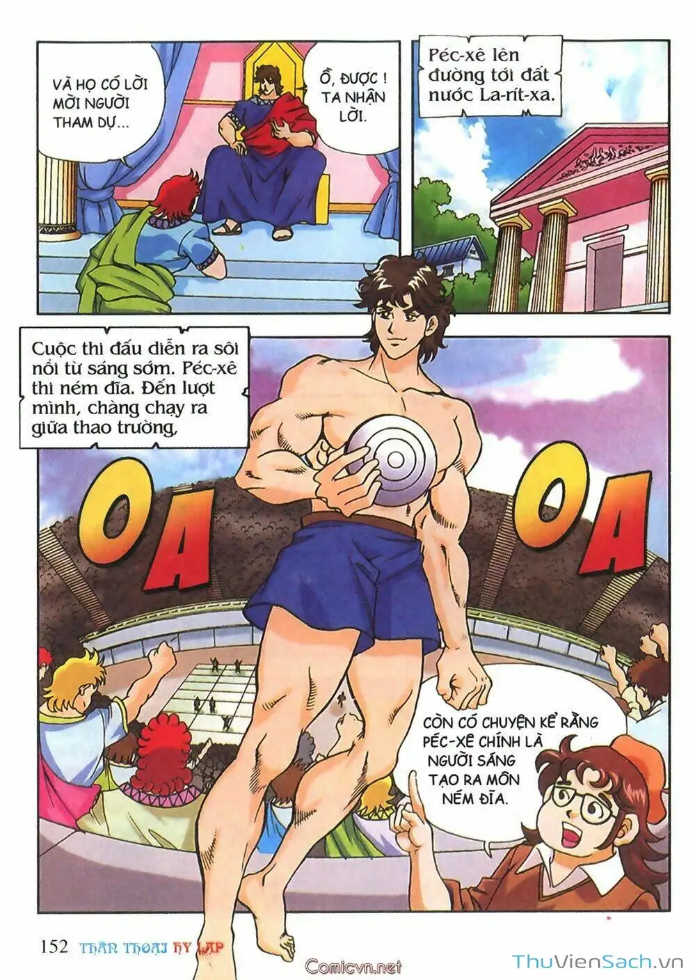 Truyện Tranh Thần Thoại Hy Lạp - Nguồn Gốc Các Vị Thần trang 3