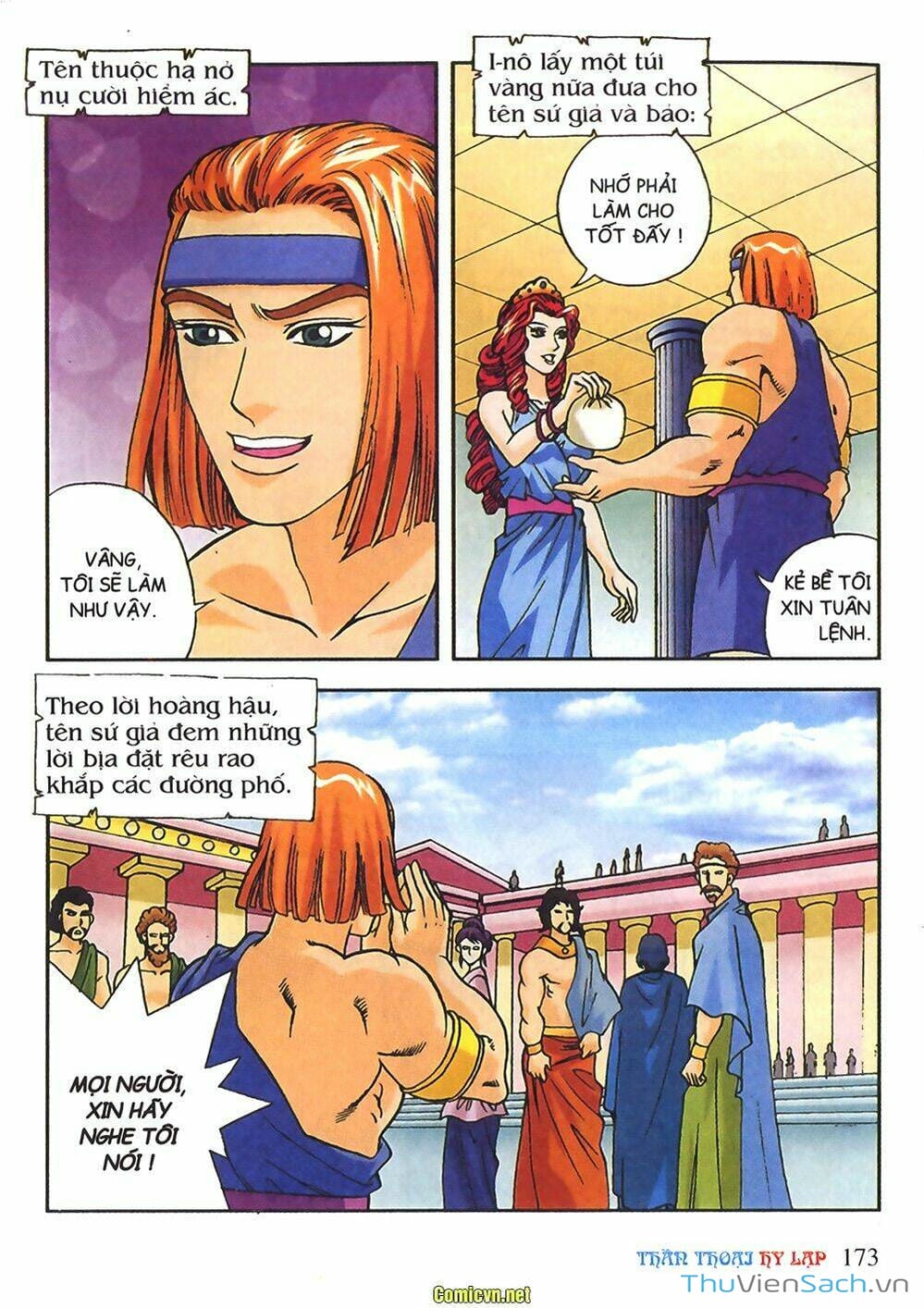 Truyện Tranh Thần Thoại Hy Lạp - Nguồn Gốc Các Vị Thần trang 3