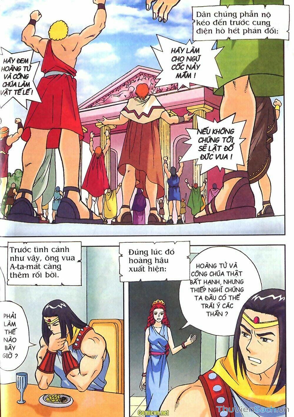 Truyện Tranh Thần Thoại Hy Lạp - Nguồn Gốc Các Vị Thần trang 3