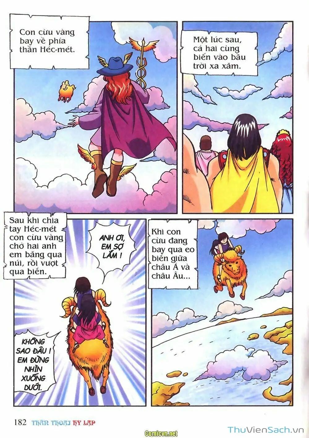 Truyện Tranh Thần Thoại Hy Lạp - Nguồn Gốc Các Vị Thần trang 3