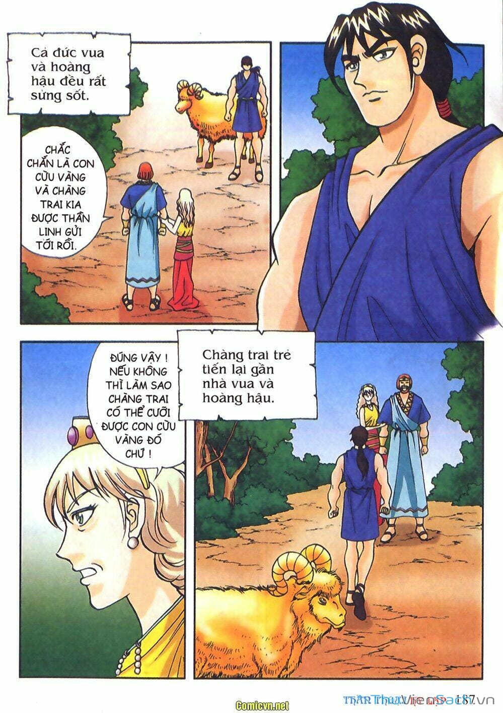 Truyện Tranh Thần Thoại Hy Lạp - Nguồn Gốc Các Vị Thần trang 3