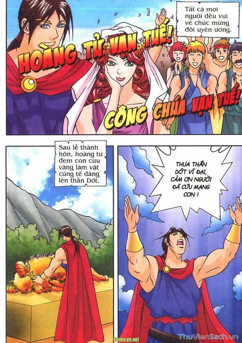 Truyện Tranh Thần Thoại Hy Lạp - Nguồn Gốc Các Vị Thần trang 3