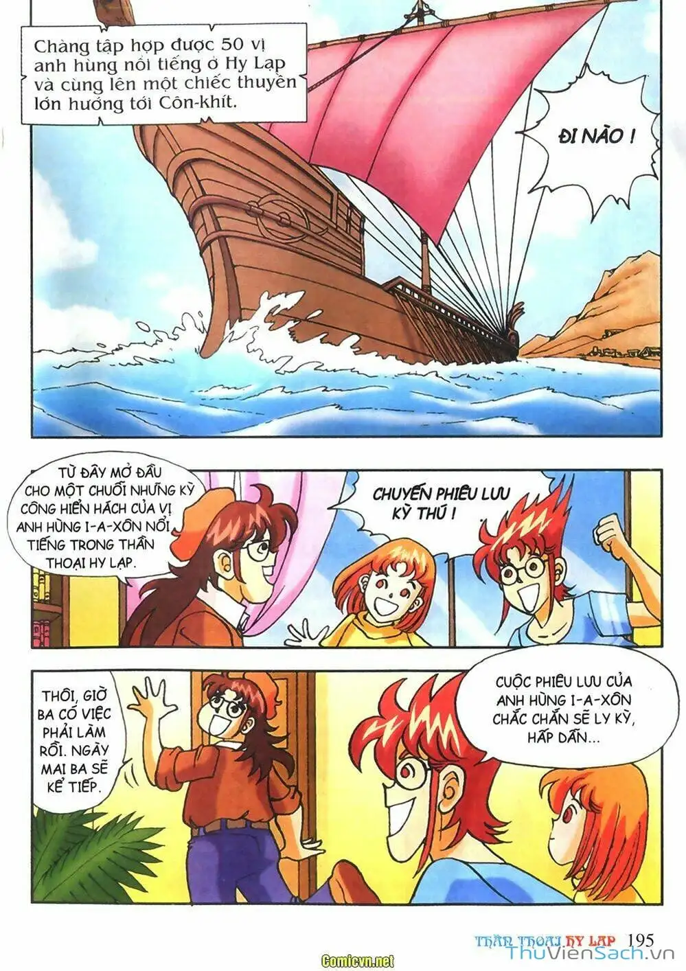 Truyện Tranh Thần Thoại Hy Lạp - Nguồn Gốc Các Vị Thần trang 3