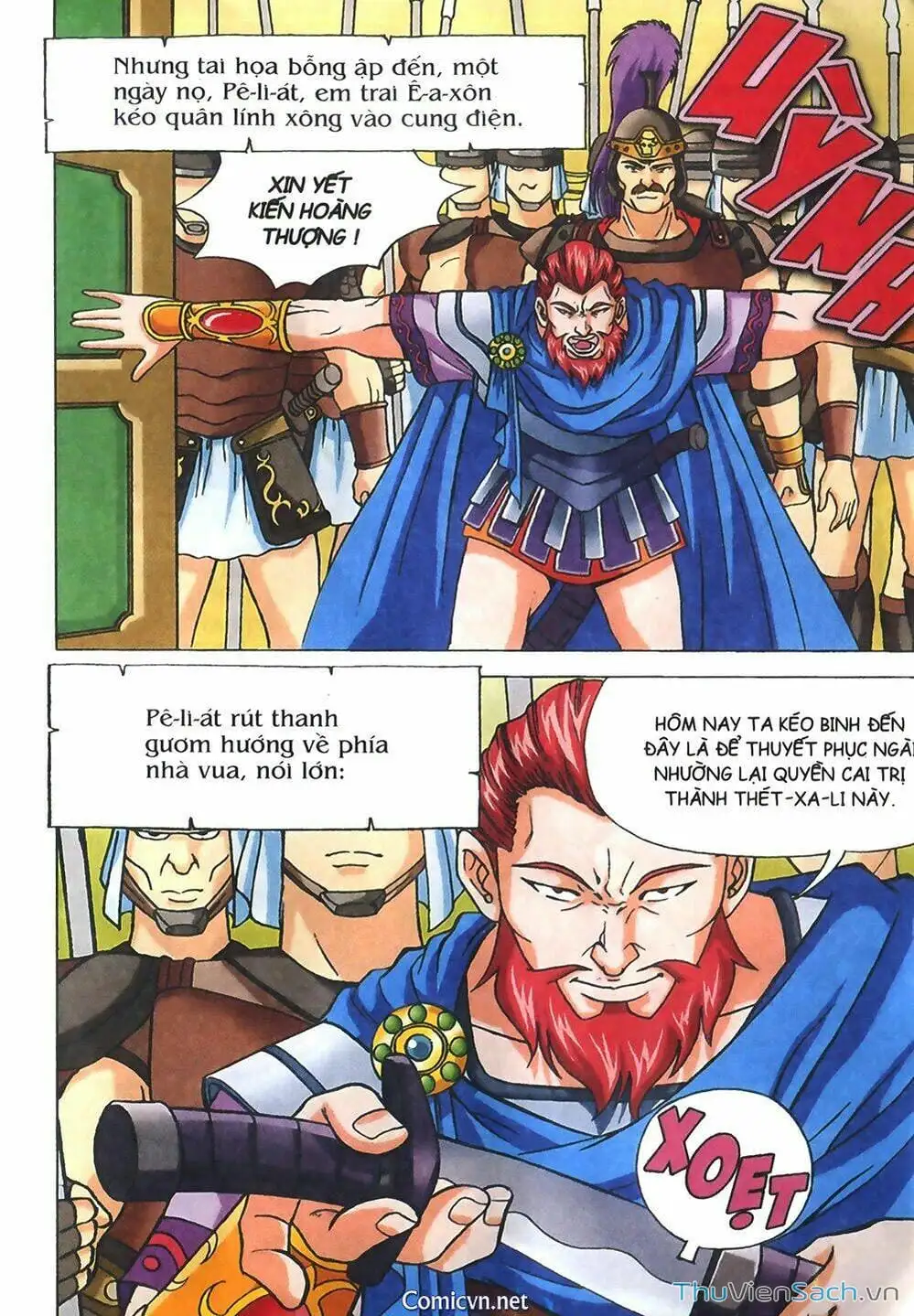 Truyện Tranh Thần Thoại Hy Lạp - Nguồn Gốc Các Vị Thần trang 3