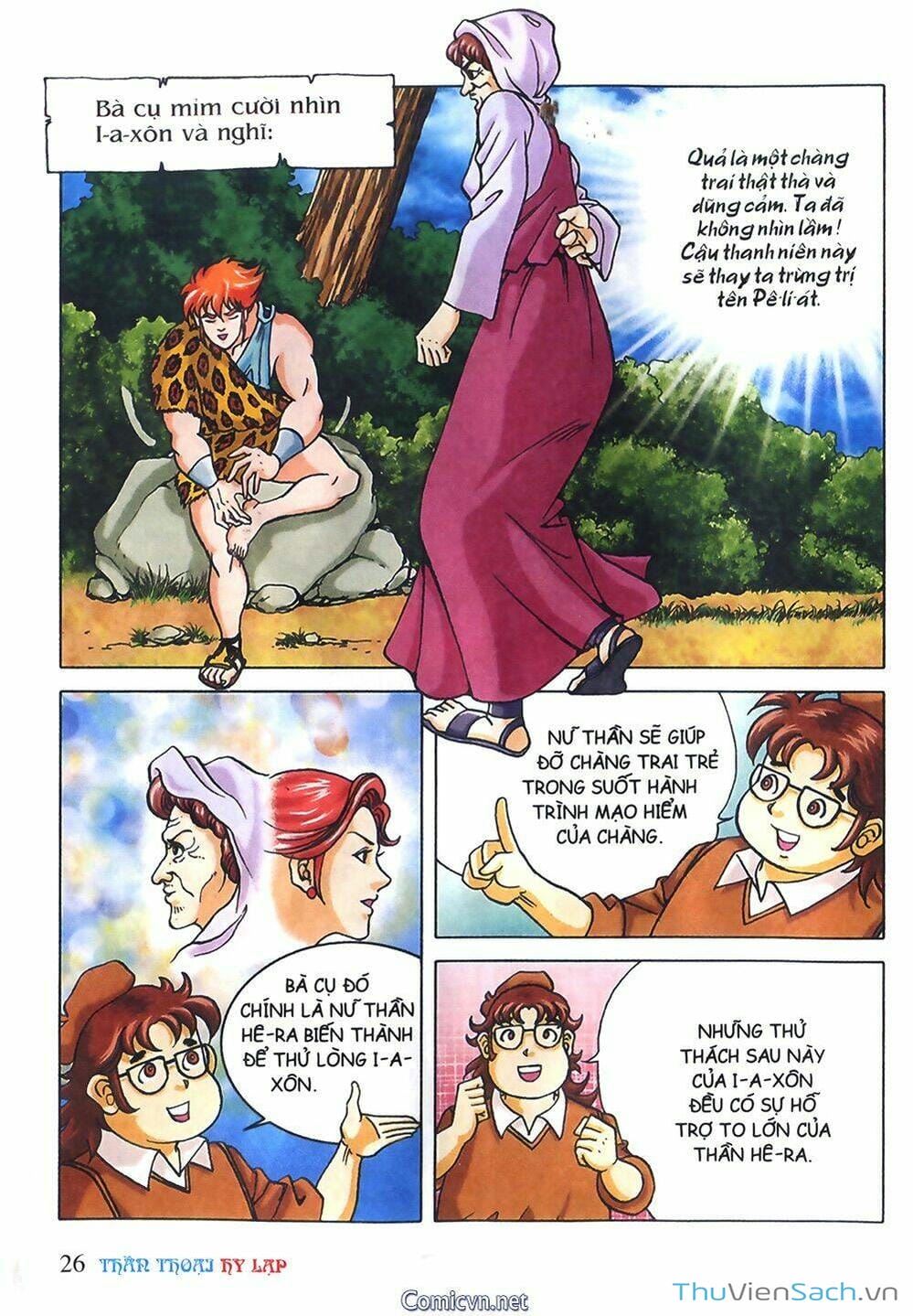 Truyện Tranh Thần Thoại Hy Lạp - Nguồn Gốc Các Vị Thần trang 3