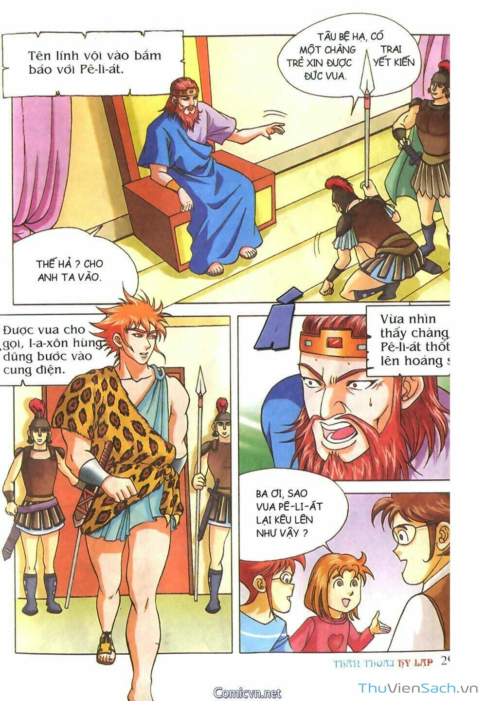 Truyện Tranh Thần Thoại Hy Lạp - Nguồn Gốc Các Vị Thần trang 3