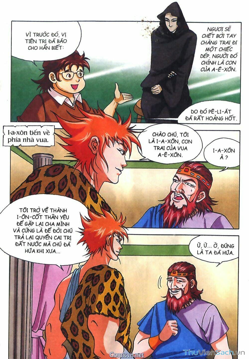 Truyện Tranh Thần Thoại Hy Lạp - Nguồn Gốc Các Vị Thần trang 3