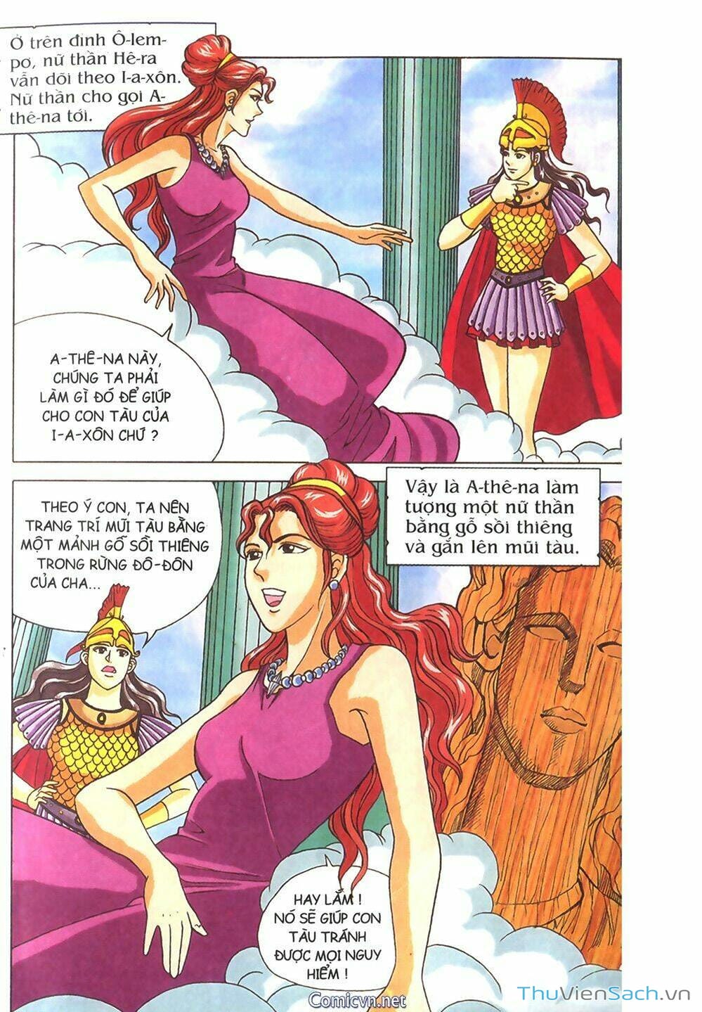 Truyện Tranh Thần Thoại Hy Lạp - Nguồn Gốc Các Vị Thần trang 3