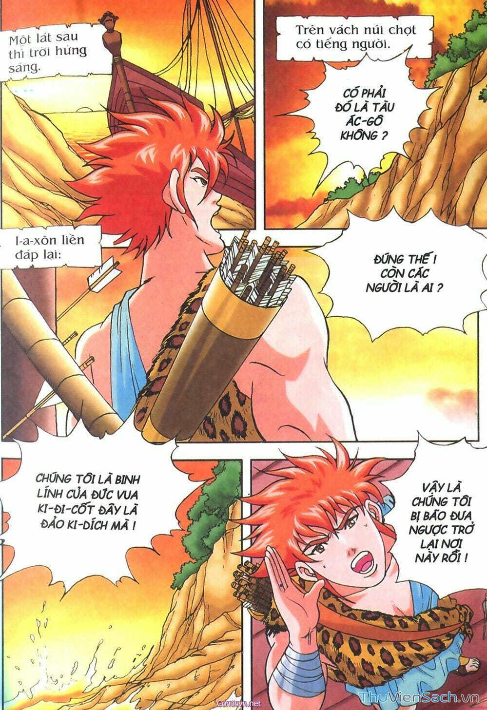 Truyện Tranh Thần Thoại Hy Lạp - Nguồn Gốc Các Vị Thần trang 3