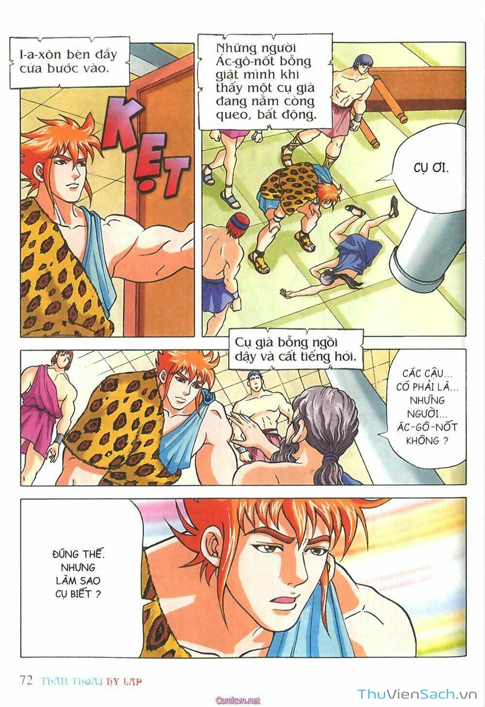 Truyện Tranh Thần Thoại Hy Lạp - Nguồn Gốc Các Vị Thần trang 3