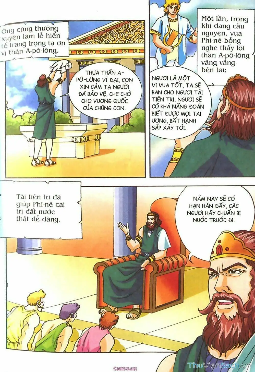 Truyện Tranh Thần Thoại Hy Lạp - Nguồn Gốc Các Vị Thần trang 3