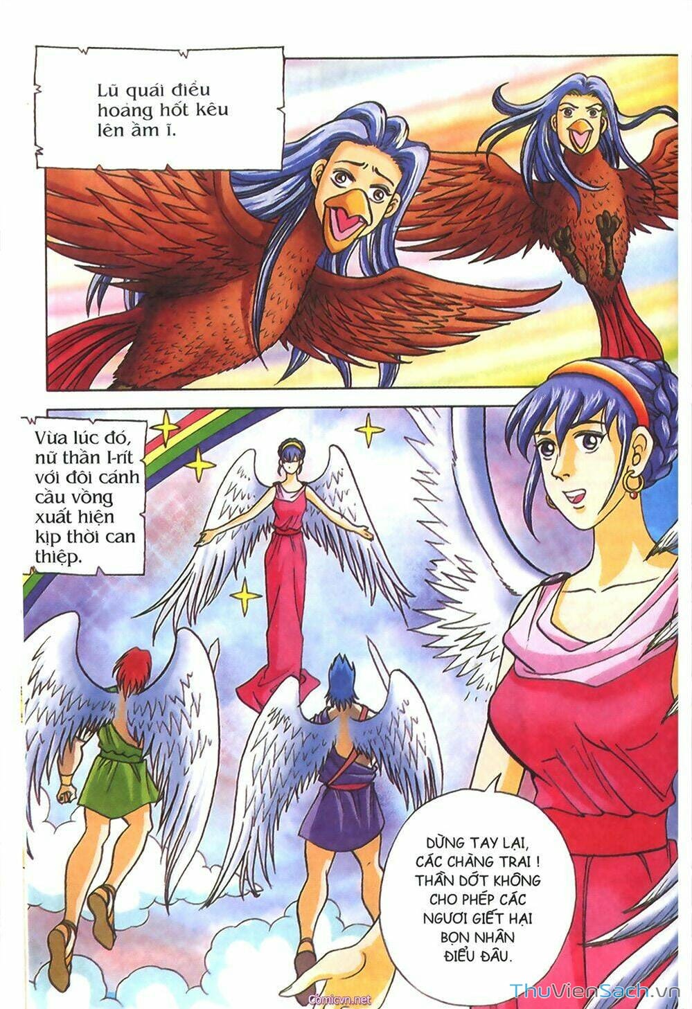 Truyện Tranh Thần Thoại Hy Lạp - Nguồn Gốc Các Vị Thần trang 3