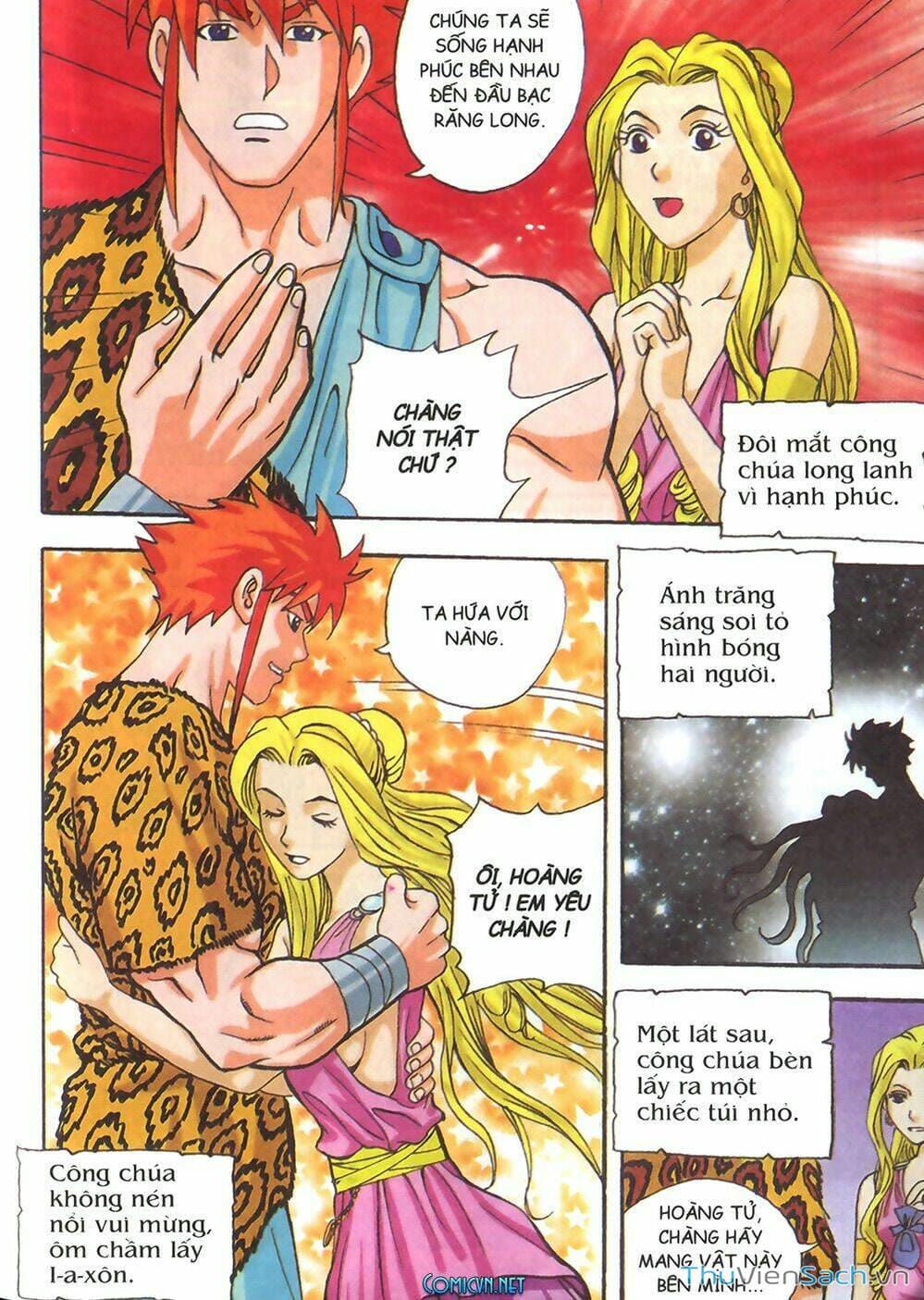 Truyện Tranh Thần Thoại Hy Lạp - Nguồn Gốc Các Vị Thần trang 3