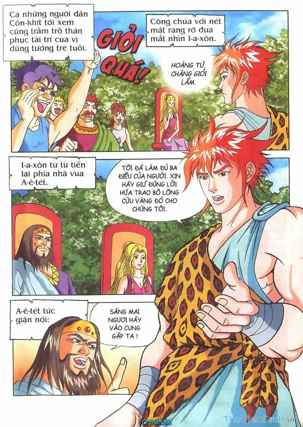 Truyện Tranh Thần Thoại Hy Lạp - Nguồn Gốc Các Vị Thần trang 3