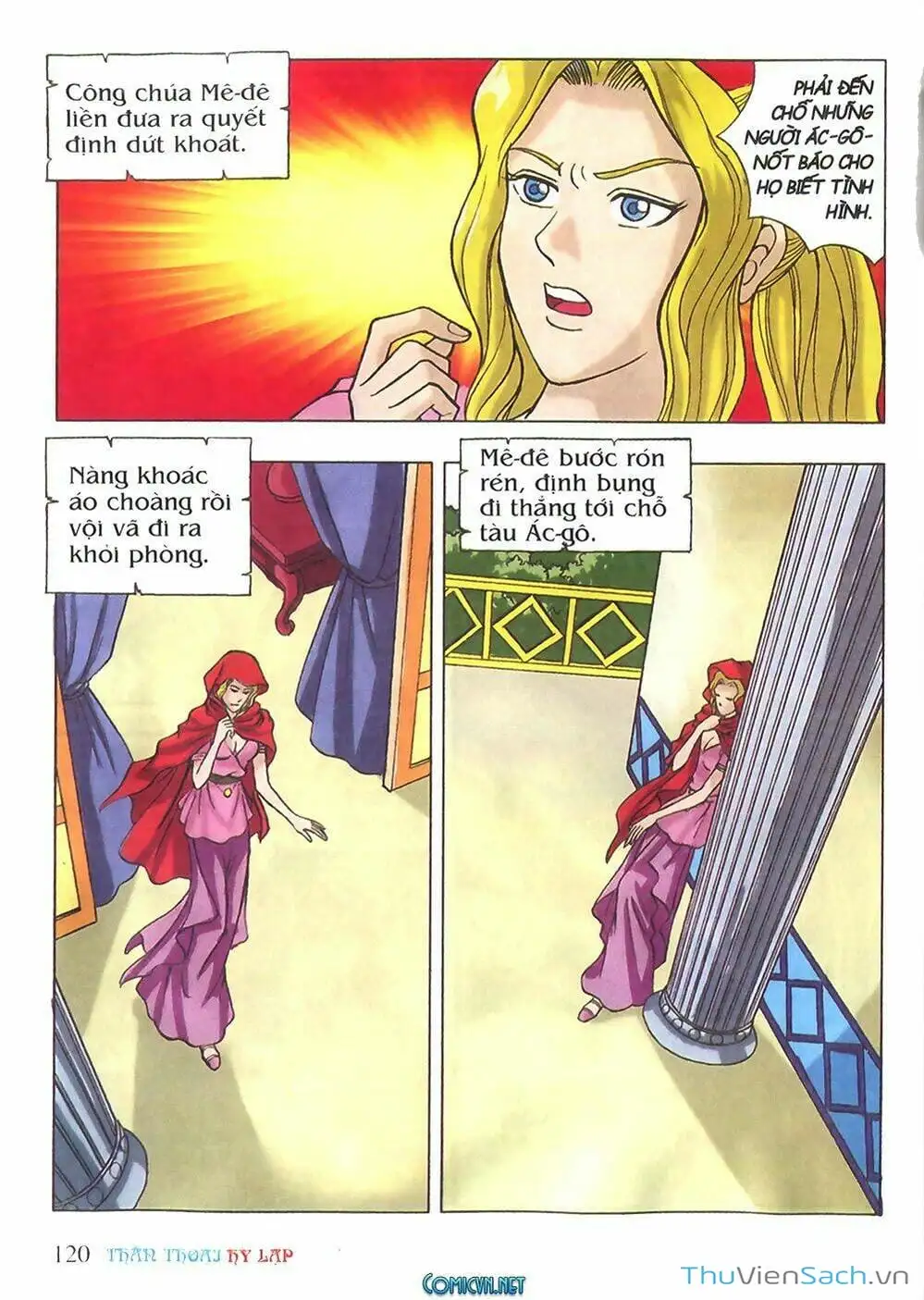 Truyện Tranh Thần Thoại Hy Lạp - Nguồn Gốc Các Vị Thần trang 3