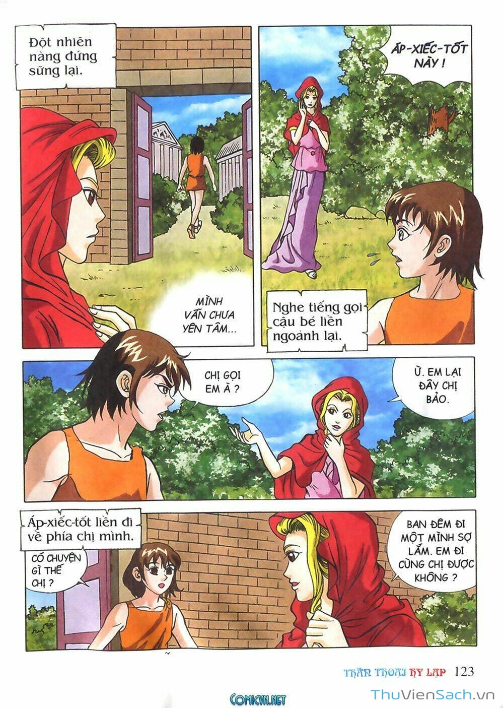 Truyện Tranh Thần Thoại Hy Lạp - Nguồn Gốc Các Vị Thần trang 3