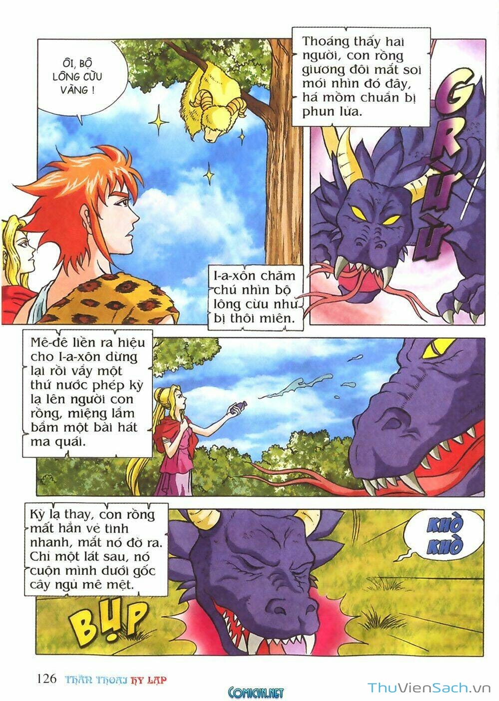 Truyện Tranh Thần Thoại Hy Lạp - Nguồn Gốc Các Vị Thần trang 3