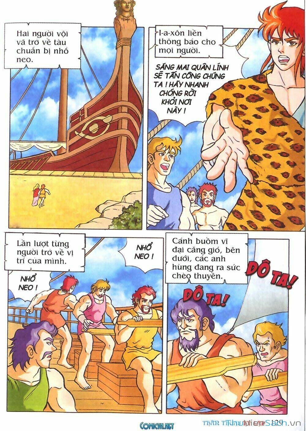 Truyện Tranh Thần Thoại Hy Lạp - Nguồn Gốc Các Vị Thần trang 3