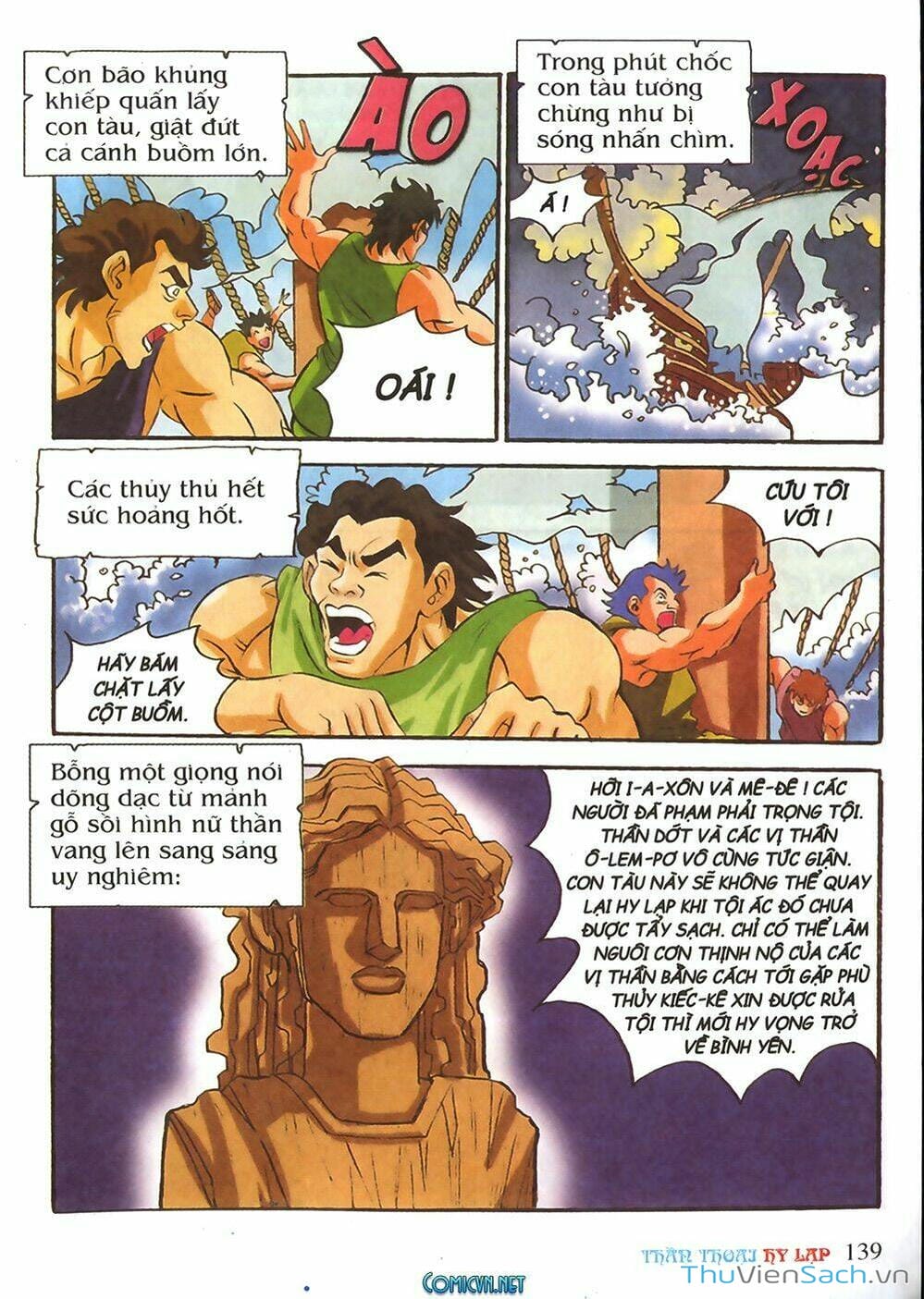 Truyện Tranh Thần Thoại Hy Lạp - Nguồn Gốc Các Vị Thần trang 3