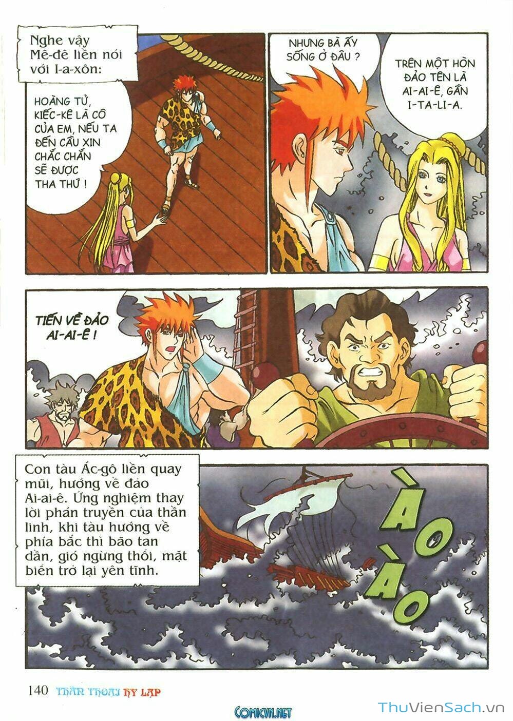 Truyện Tranh Thần Thoại Hy Lạp - Nguồn Gốc Các Vị Thần trang 3