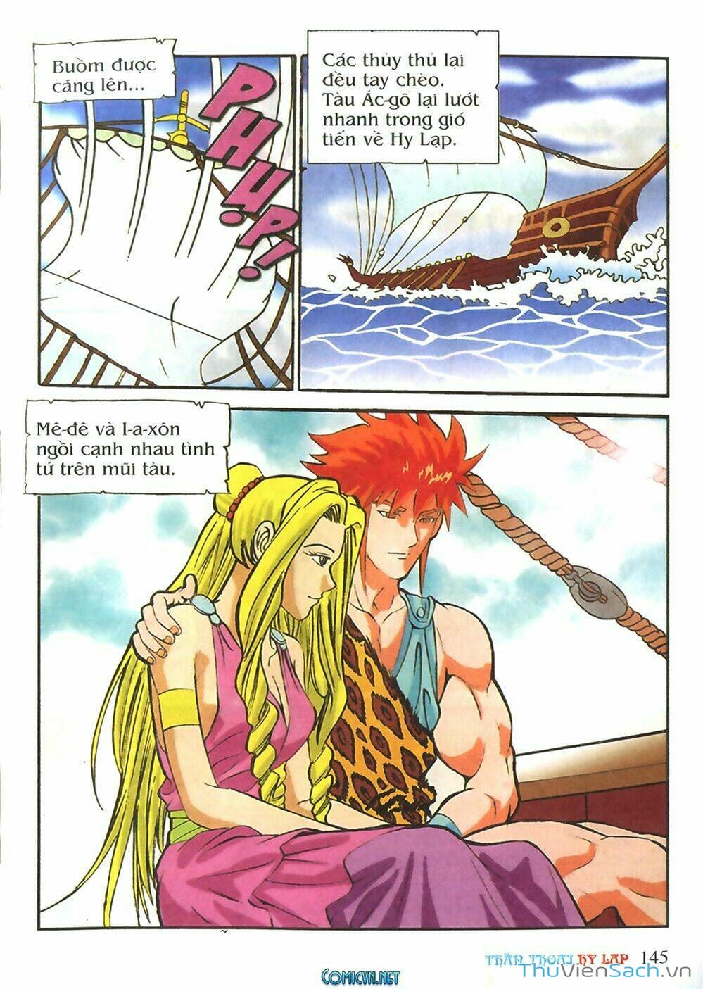 Truyện Tranh Thần Thoại Hy Lạp - Nguồn Gốc Các Vị Thần trang 3