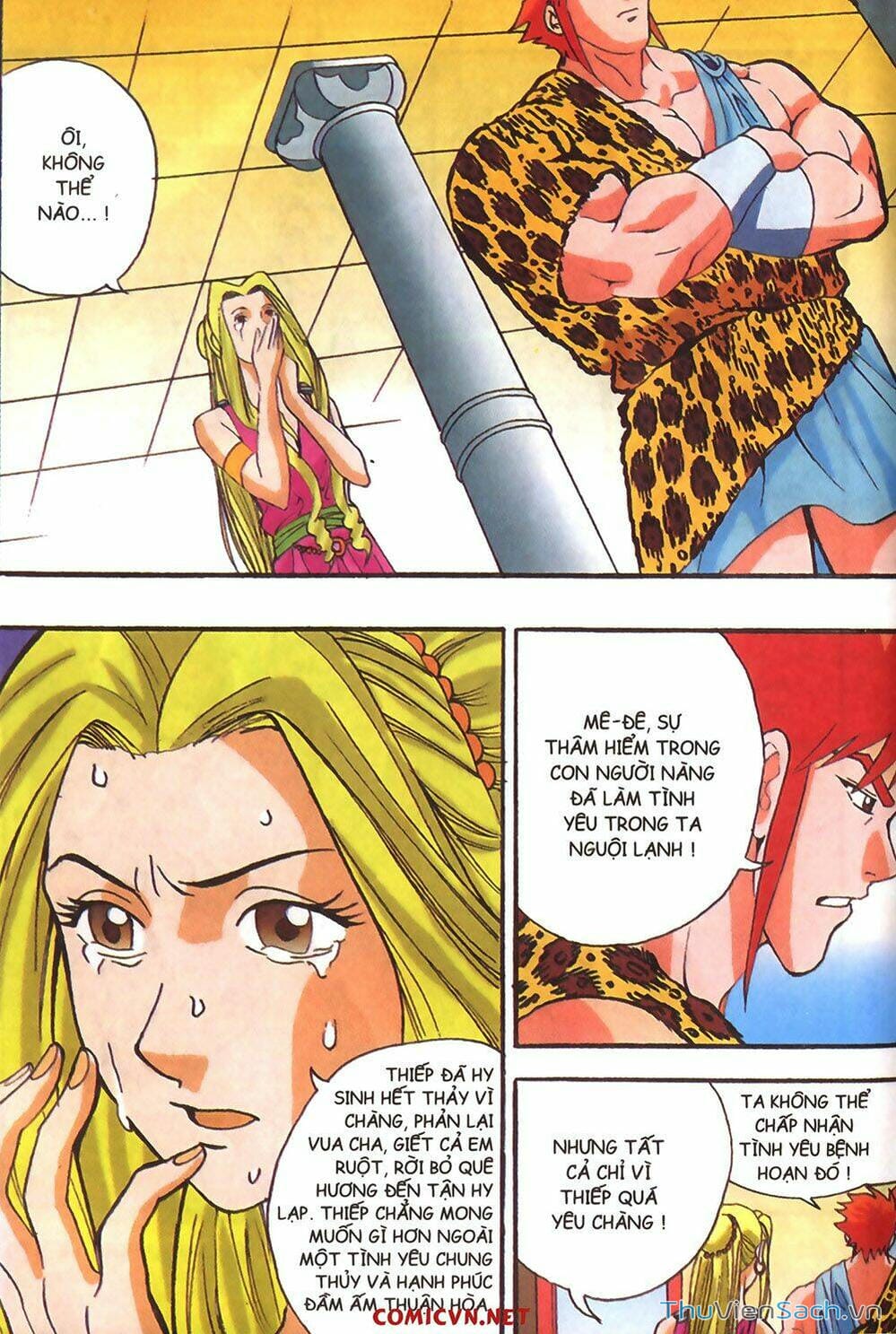 Truyện Tranh Thần Thoại Hy Lạp - Nguồn Gốc Các Vị Thần trang 3