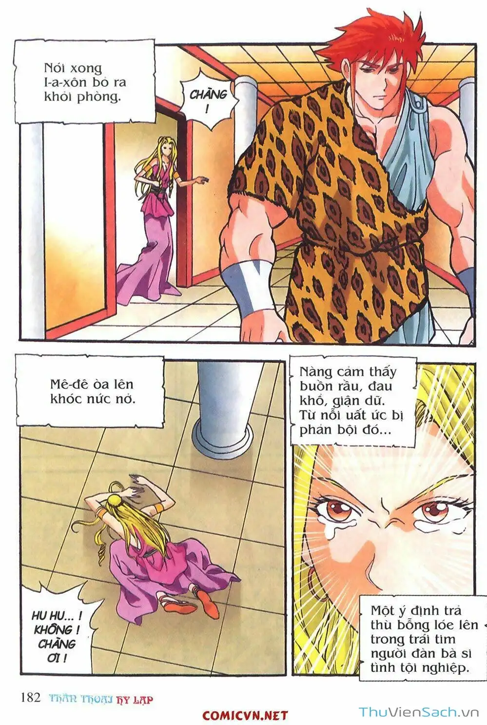 Truyện Tranh Thần Thoại Hy Lạp - Nguồn Gốc Các Vị Thần trang 3